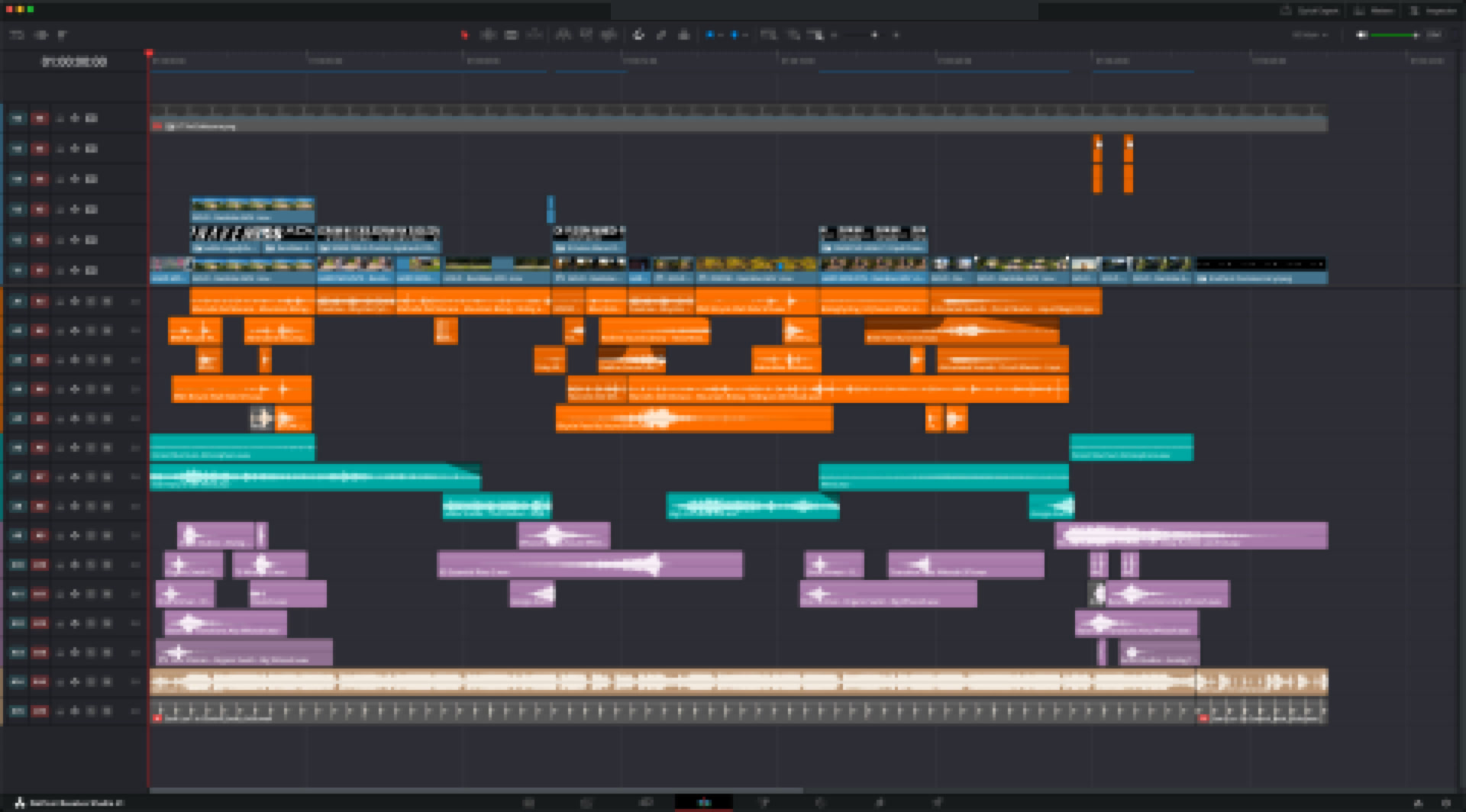 De-identified edit timeline for Ramblas ADV Paid 01