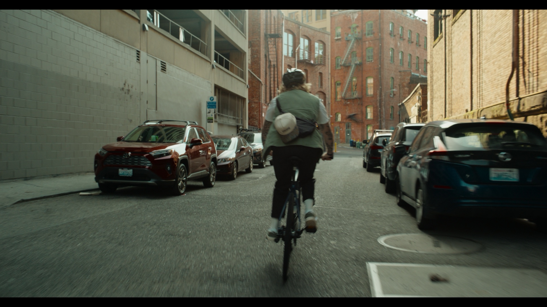 Secondary graded launch film frame